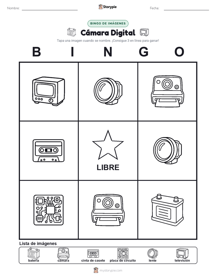 Bingo de Imágenes
