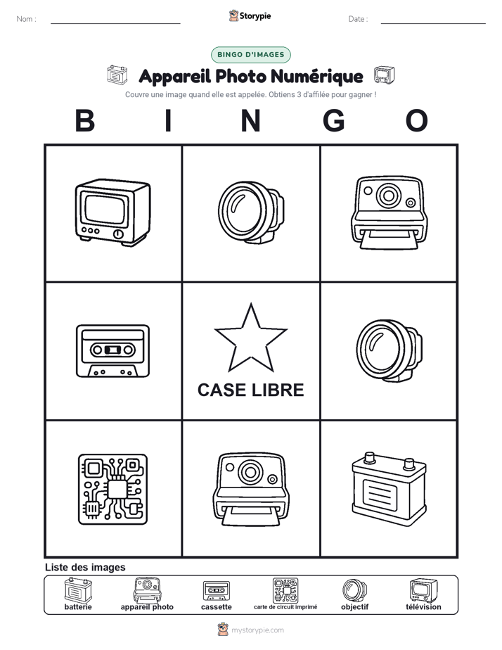 Bingo d'Images