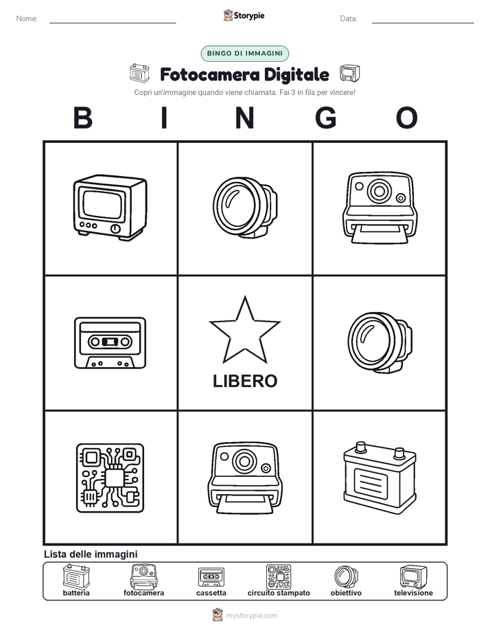 Bingo delle Immagini