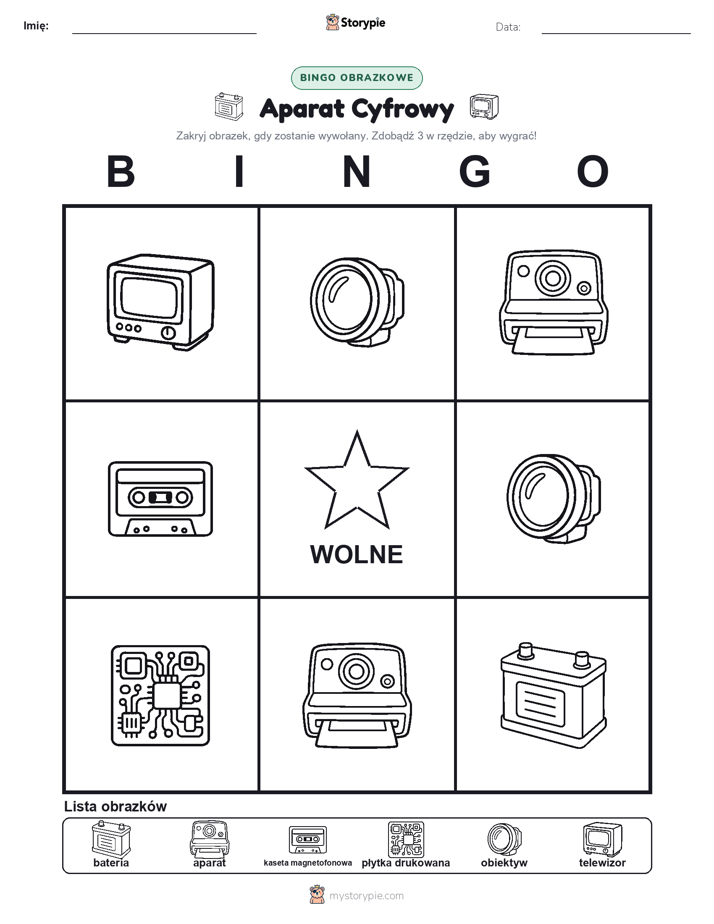 Bingo obrazkowe