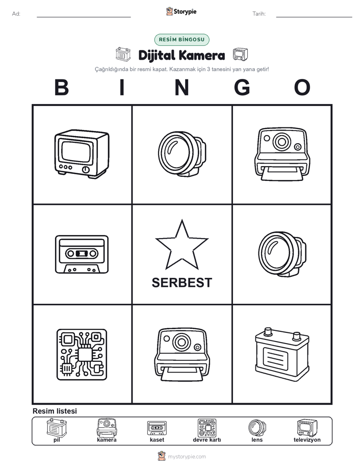 Resim Bingo