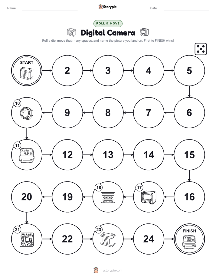 Roll & Move Game