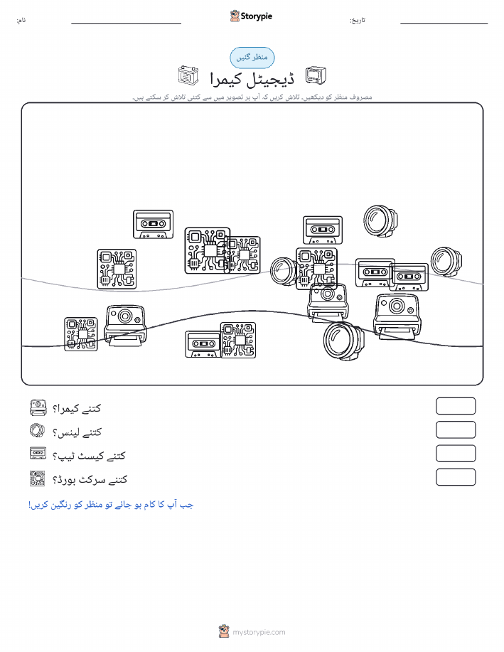 گنتی کا منظر