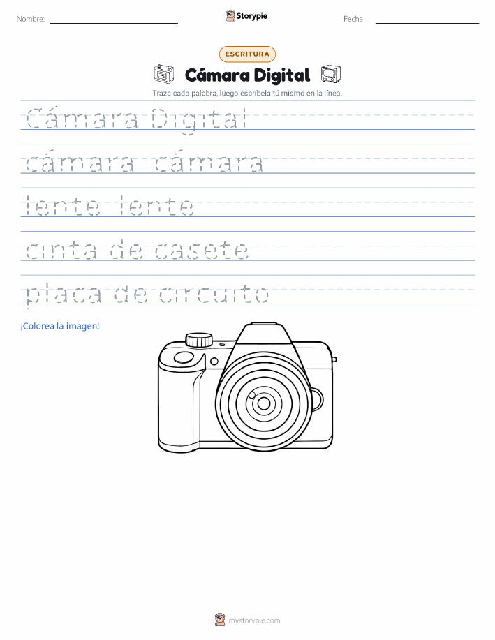 Práctica de Escritura