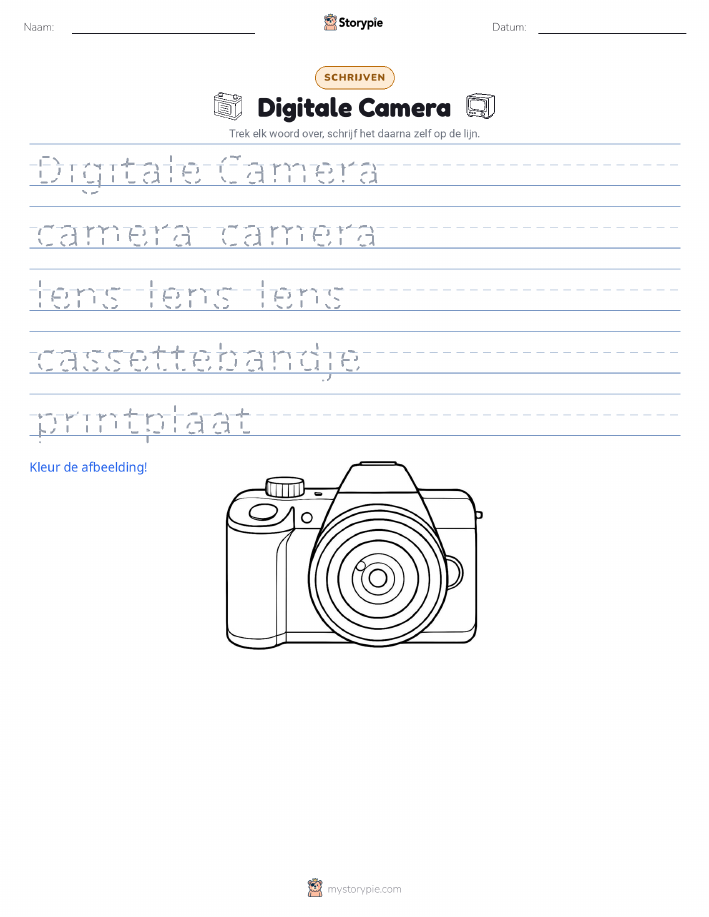 Schrijf Oefening