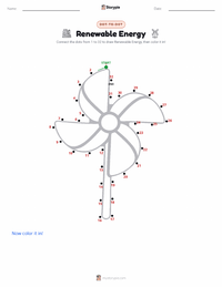Renewable Energy printable worksheet preview