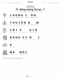 Xem trước tài liệu in sẵn Năng lượng tái tạo