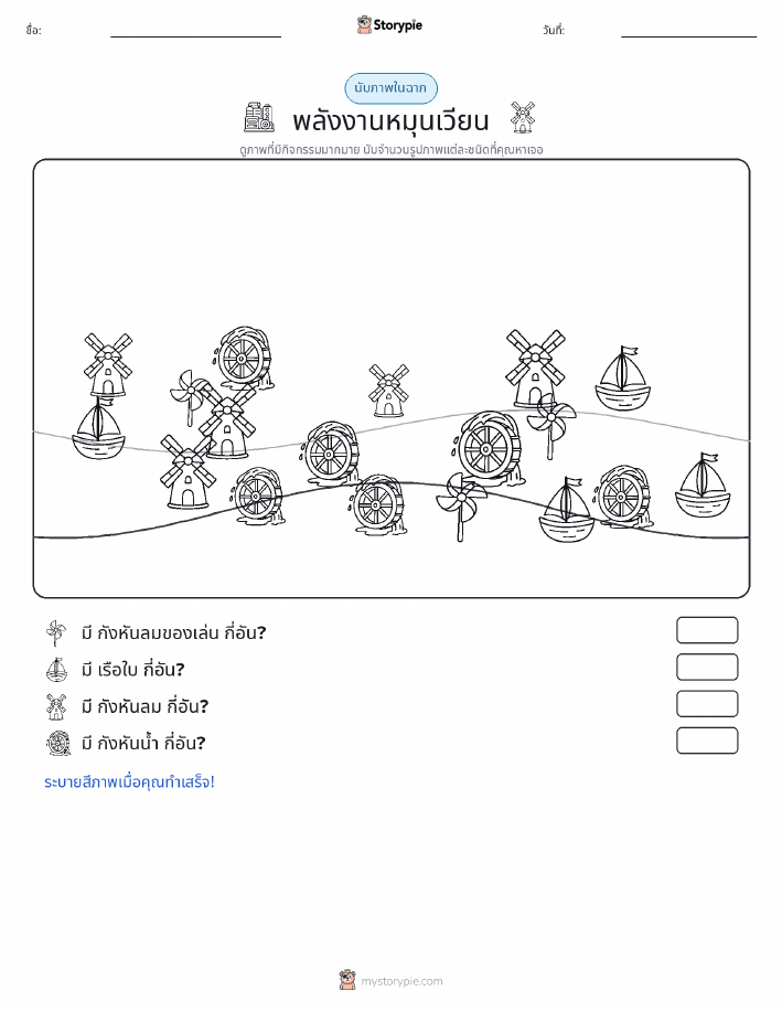 ฉากการนับ