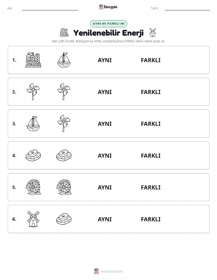 Aynı mı Farklı mı