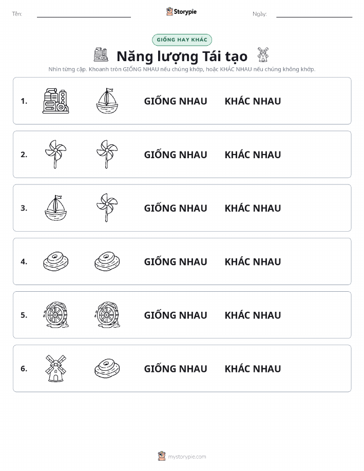 Giống Hay Khác