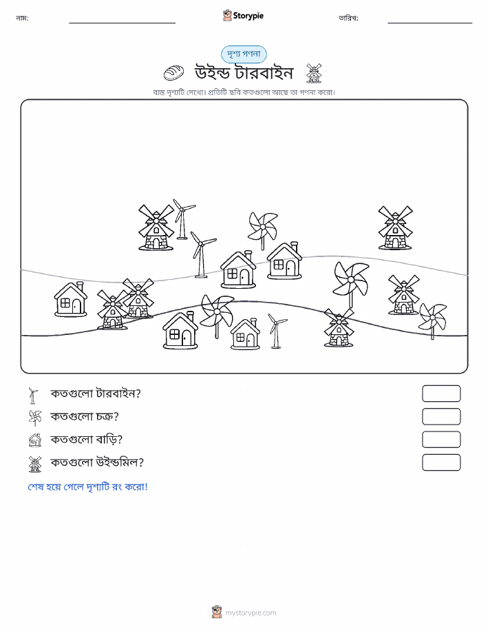 গণনা দৃশ্য