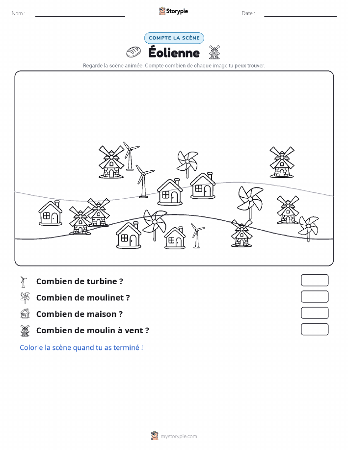 Scène de Comptage