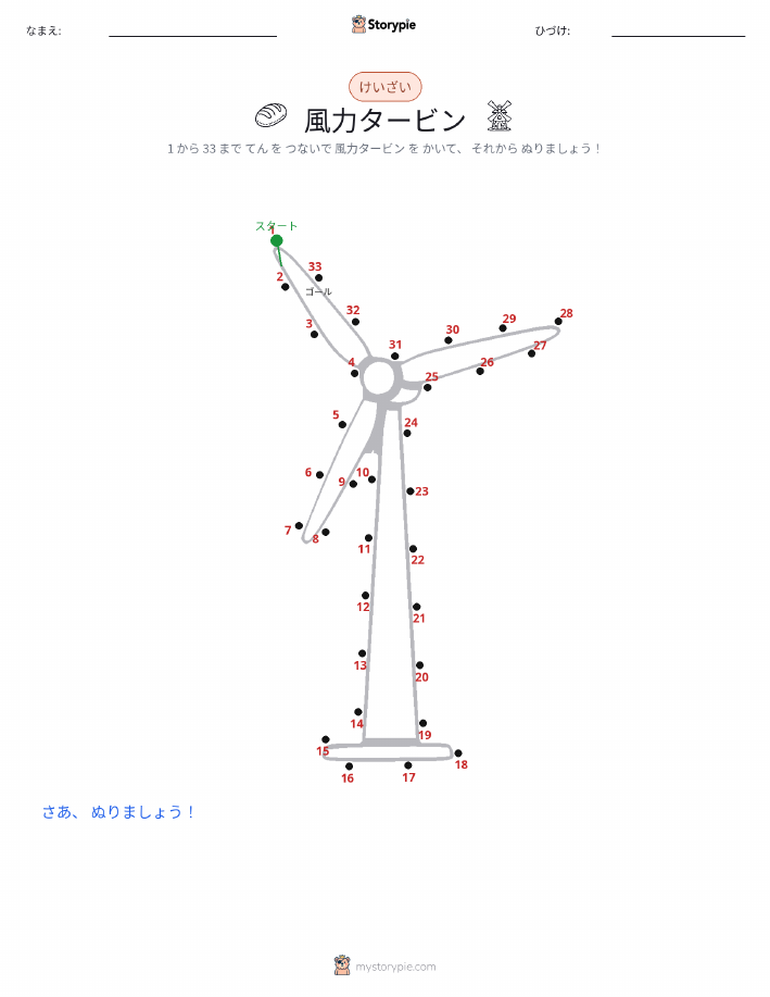 点つなぎ