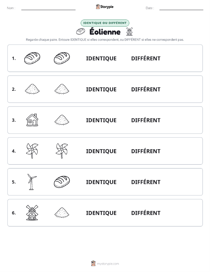 Identique ou Différent