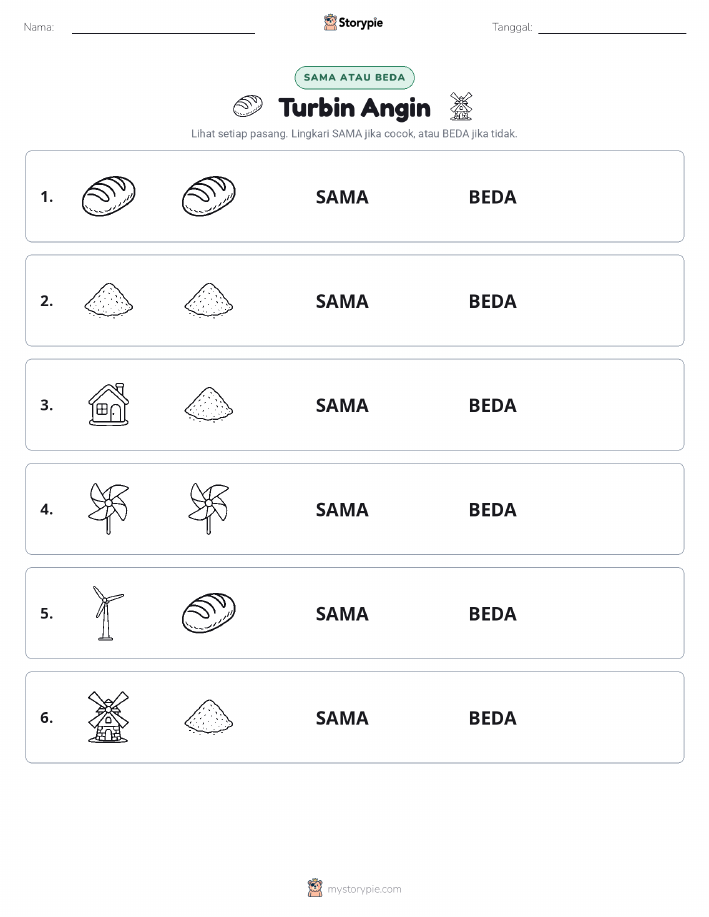 Sama atau Berbeda