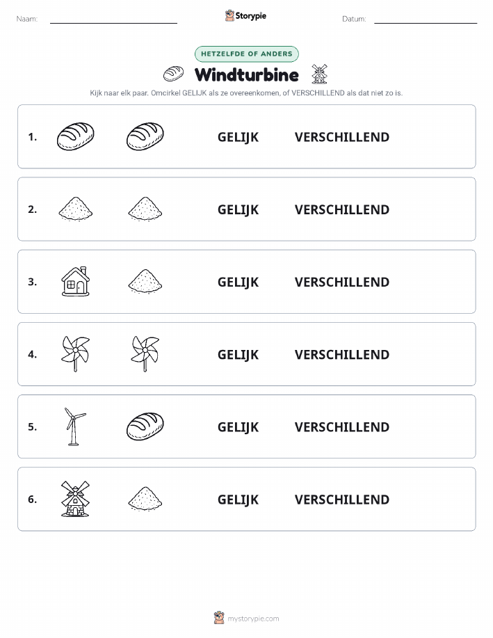Zelfde of Verschillend