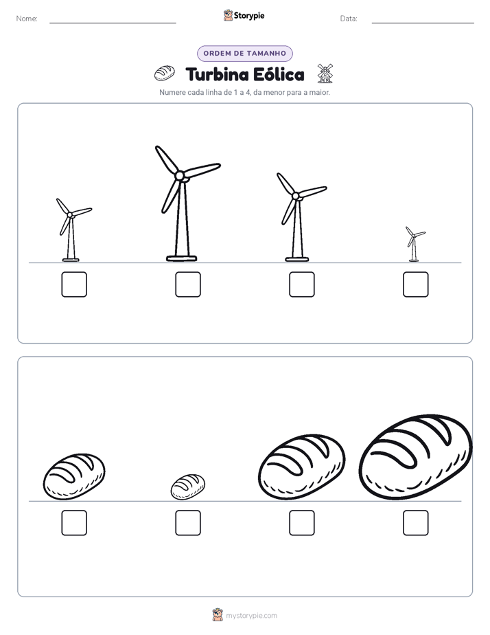 Ordem de Tamanho
