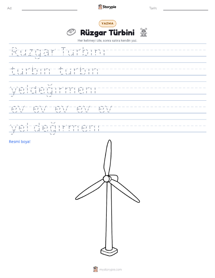 Yazma Pratiği
