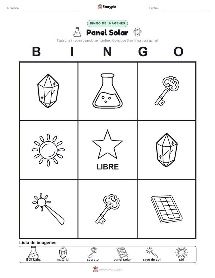 Bingo de Imágenes