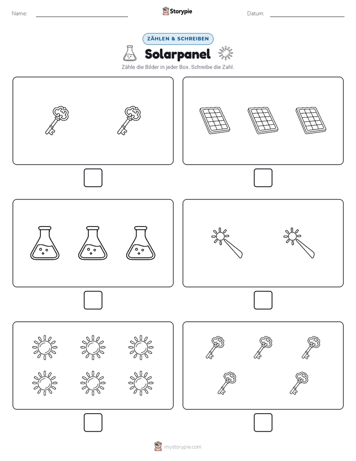 Zählen & Schreiben
