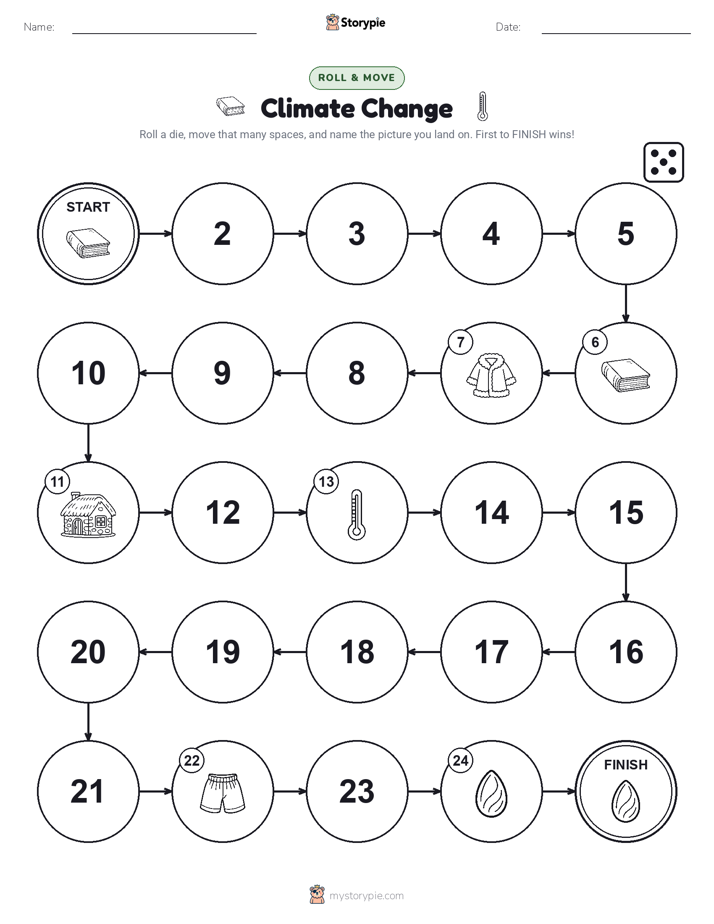 Roll & Move Game