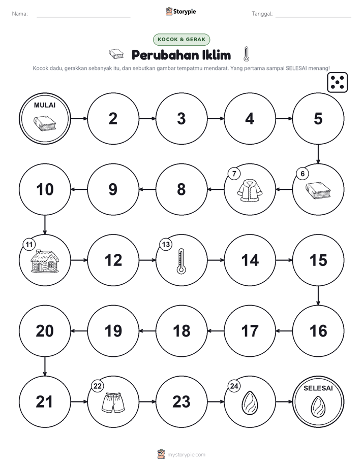 Permainan Gulung & Pindah