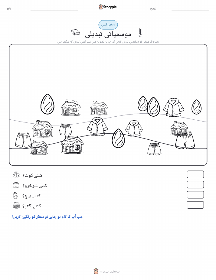 گنتی کا منظر