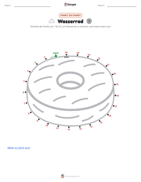 Wasserrad druckbare Arbeitsblatt Vorschau