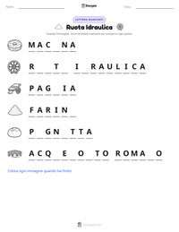 Anteprima della scheda stampabile di Ruota Idraulica