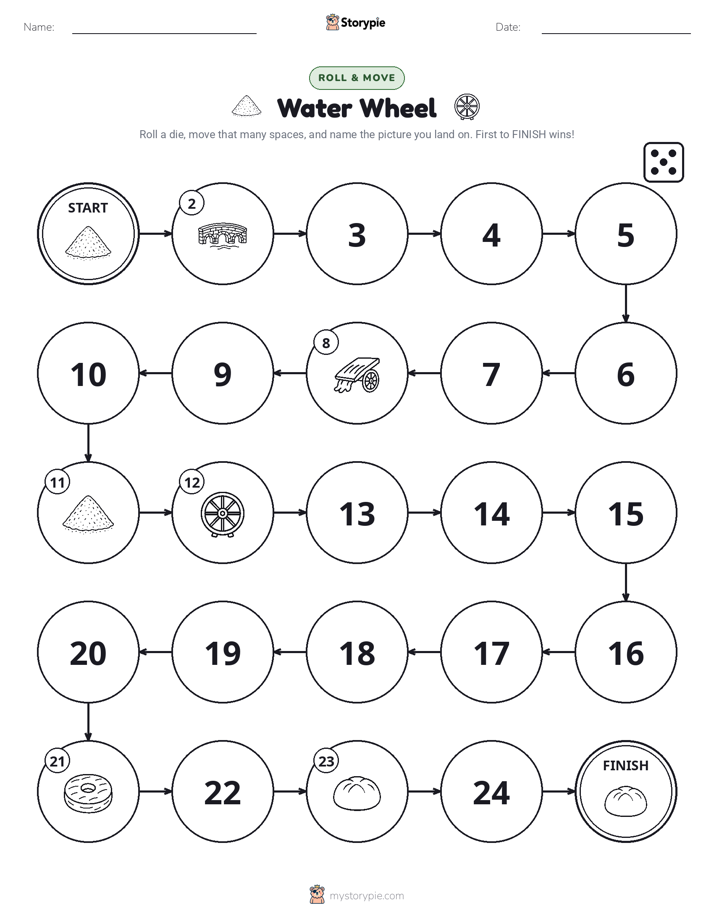Roll & Move Game