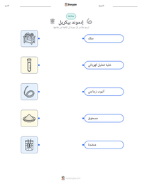 معاينة ورقة العمل القابلة للطباعة إدموند بيكريل
