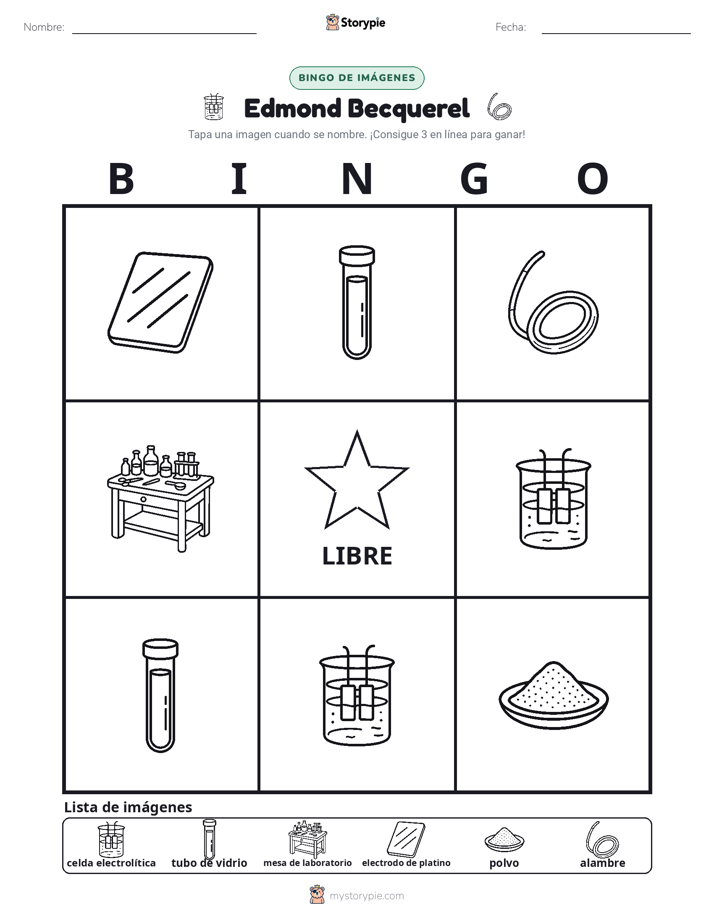Bingo de Imágenes