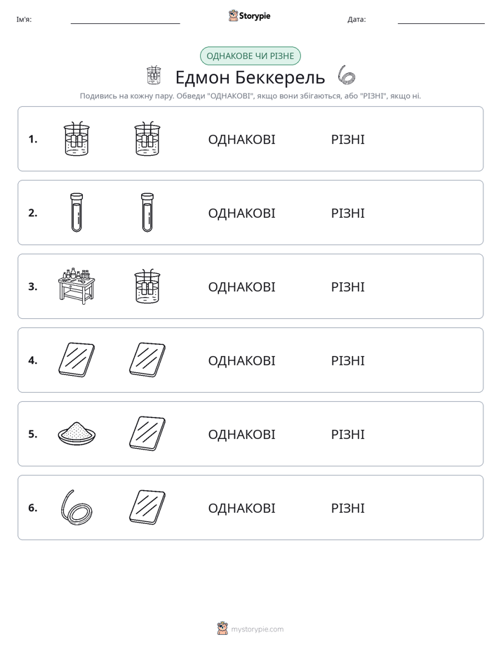 Однакові чи різні