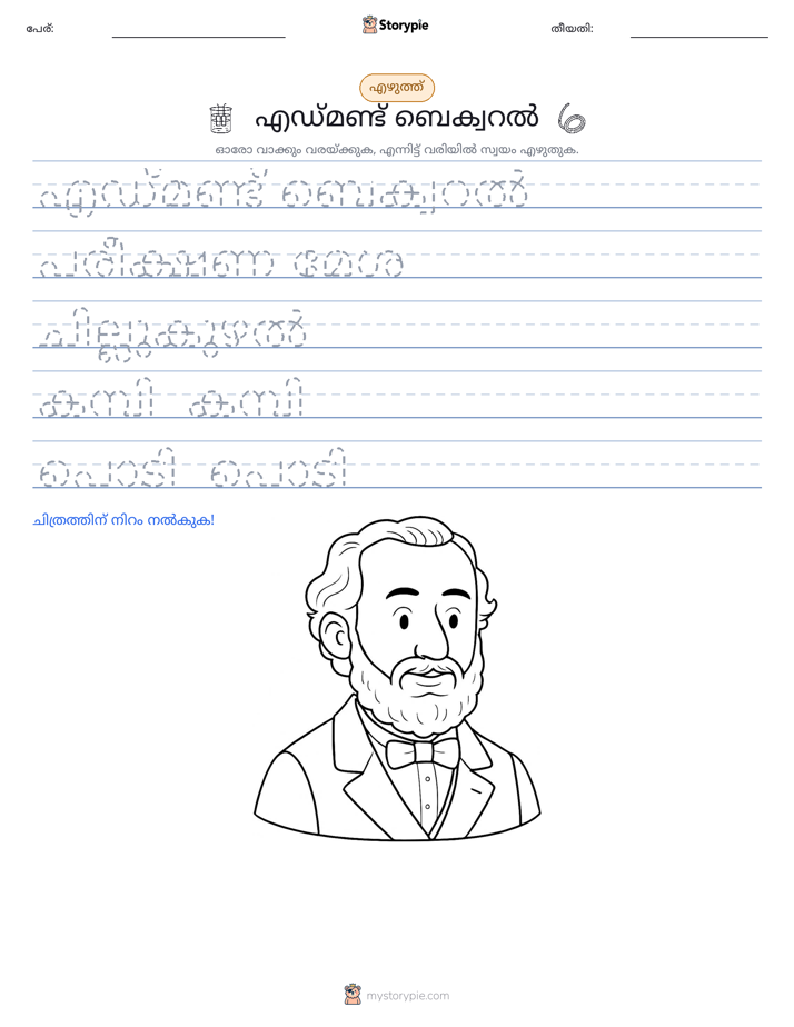 എഴുത്ത് പരിശീലനം