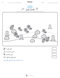 فوسل فیول پرنٹ کرنے کے قابل ورکشیٹ کا پیش نظارہ