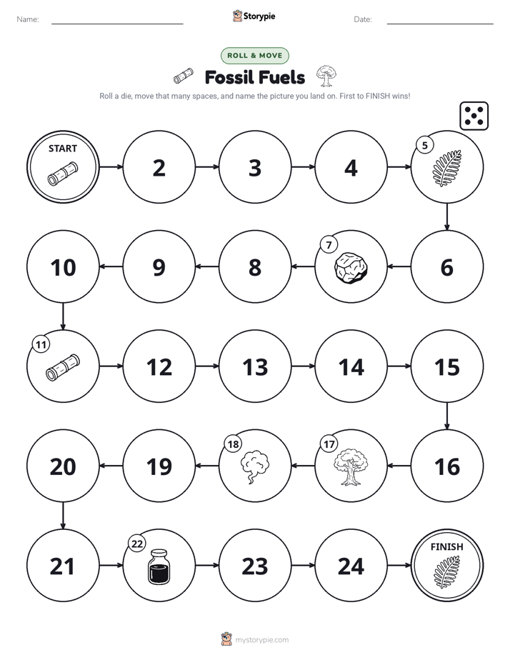 Roll & Move Game