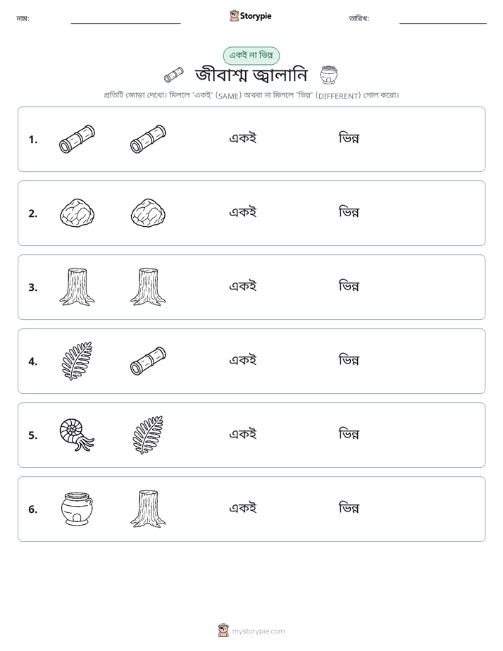 একই বা ভিন্ন