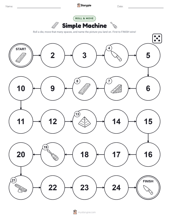 Roll & Move Game