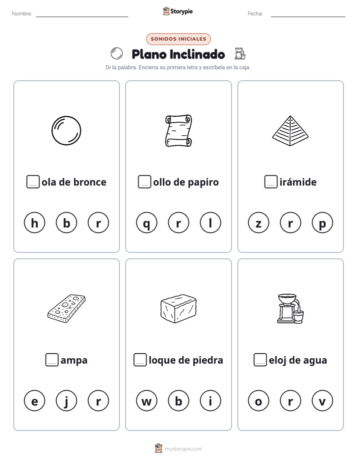 Sonidos Iniciales