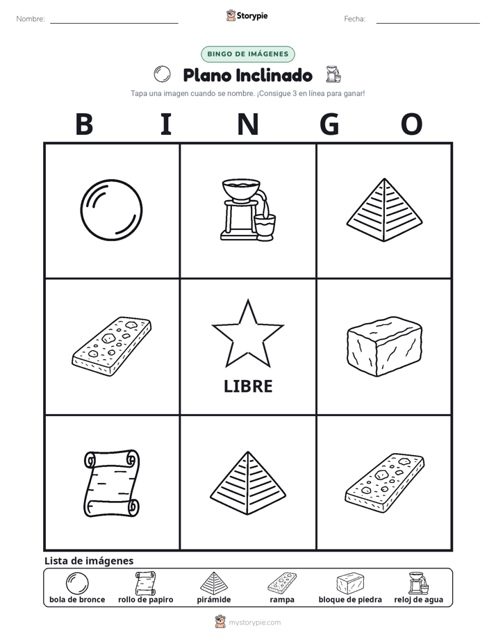 Bingo de Imágenes