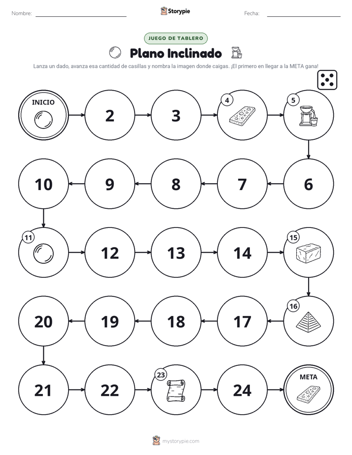 Juego de Rueda y Avanza