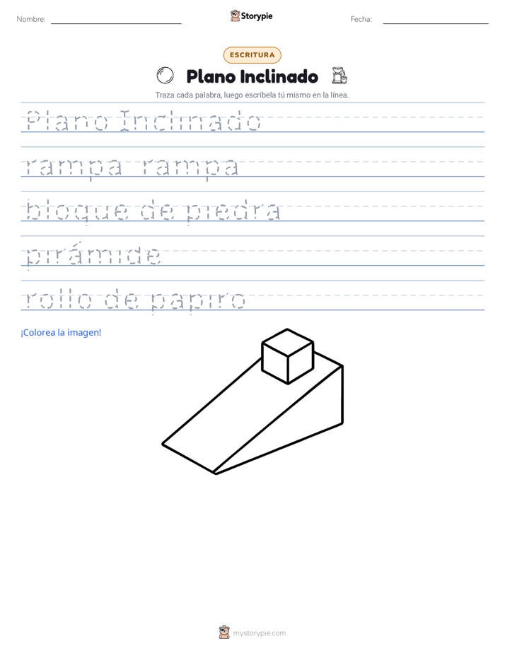 Práctica de Escritura