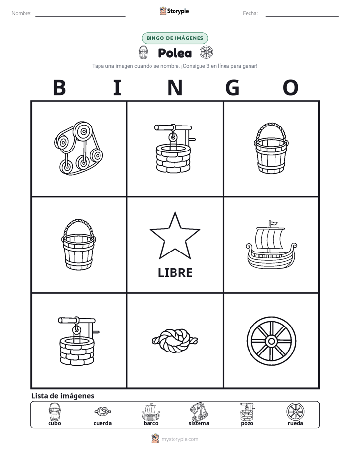 Bingo de Imágenes