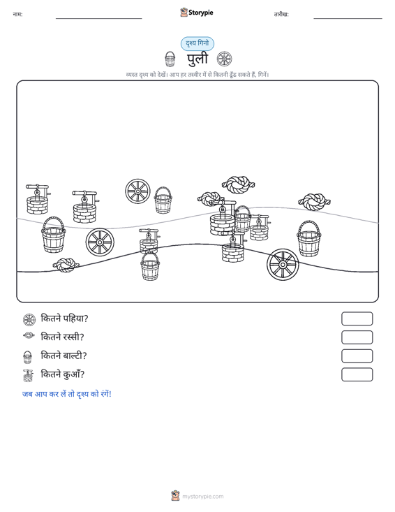गिनती दृश्य