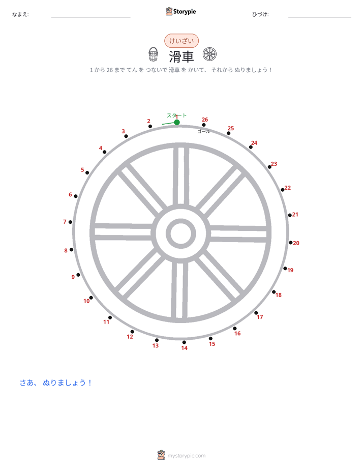 点つなぎ