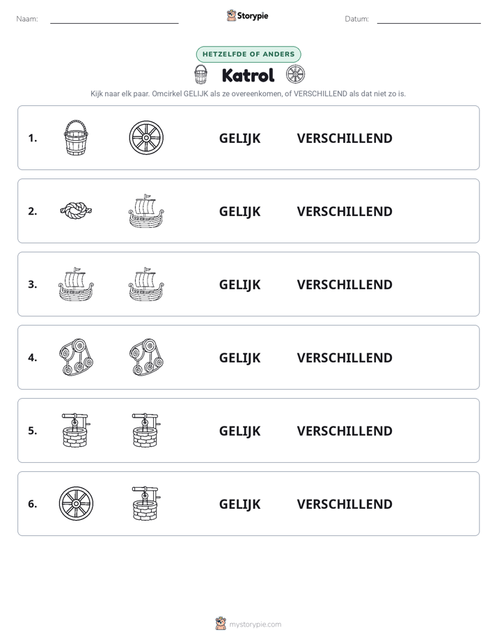 Zelfde of Verschillend