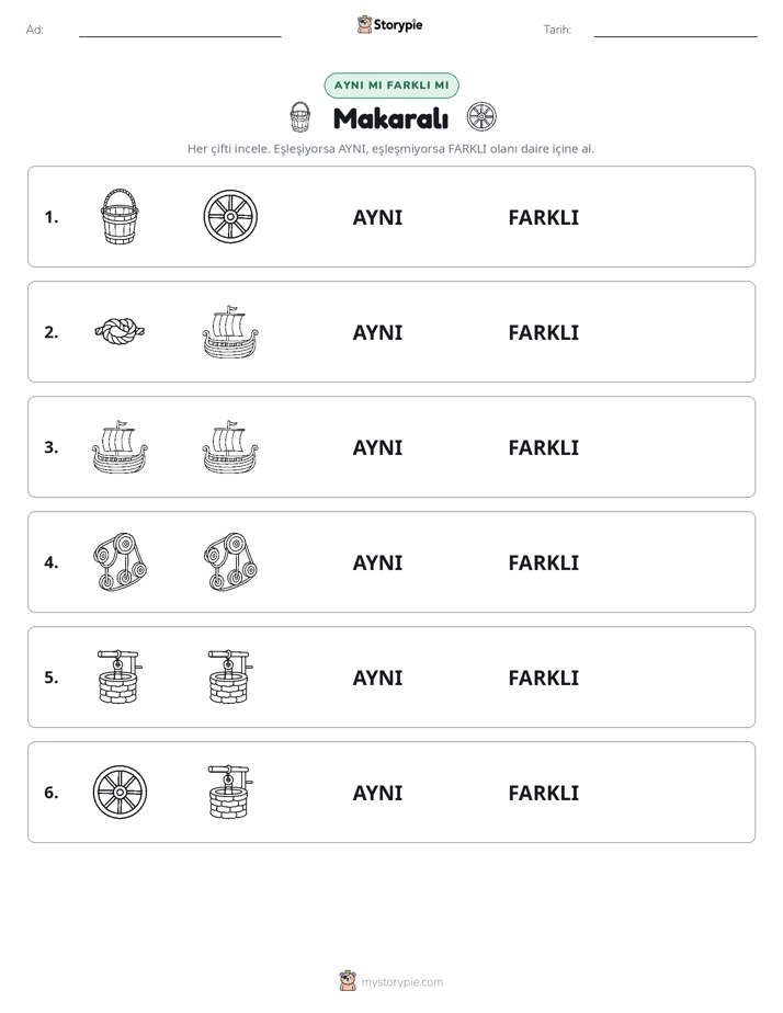 Aynı mı Farklı mı