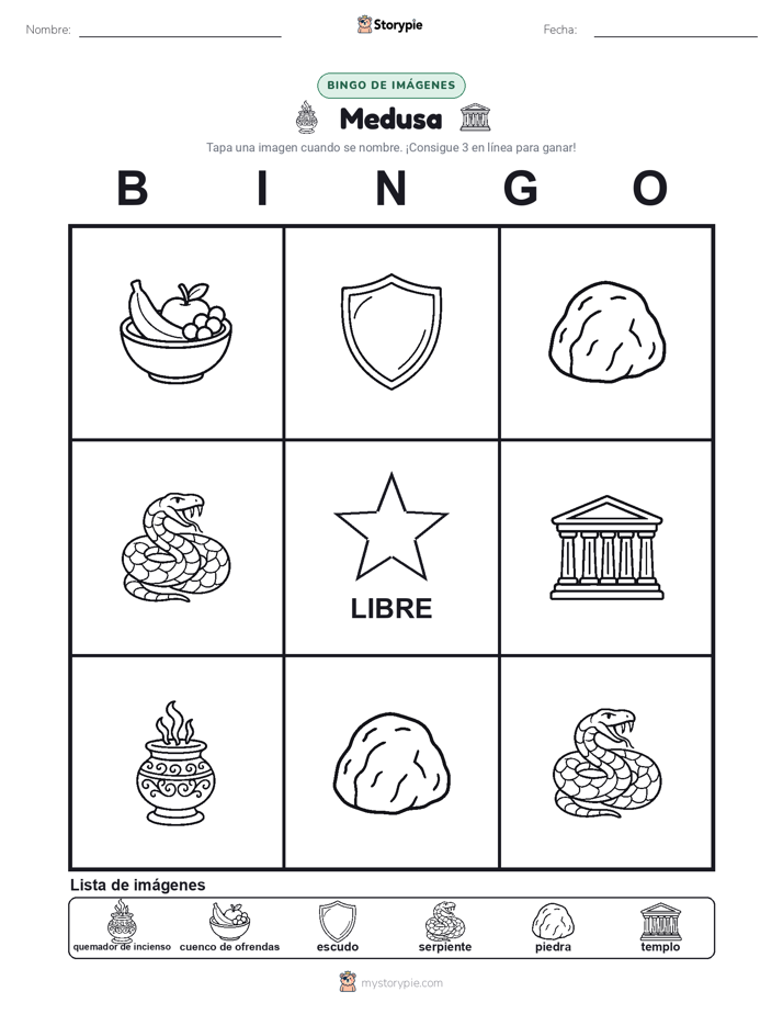 Bingo de Imágenes
