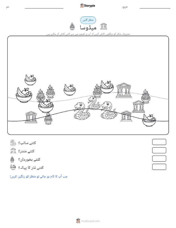 گنتی کا منظر