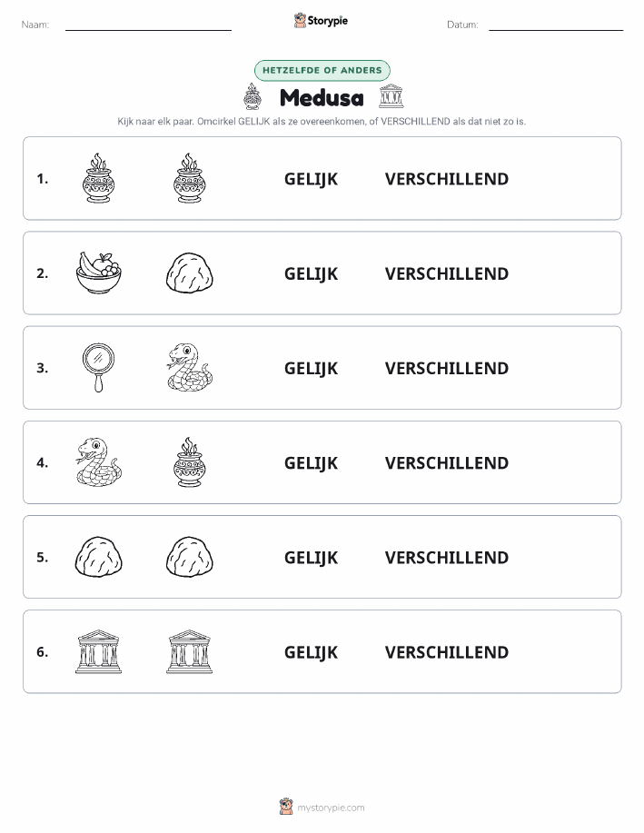 Zelfde of Verschillend